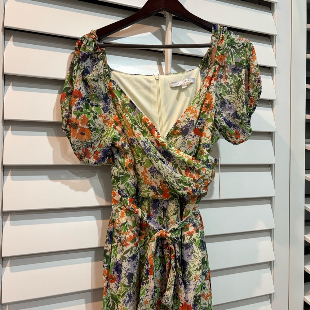 Julia Jordan Multicolor Floral Dress